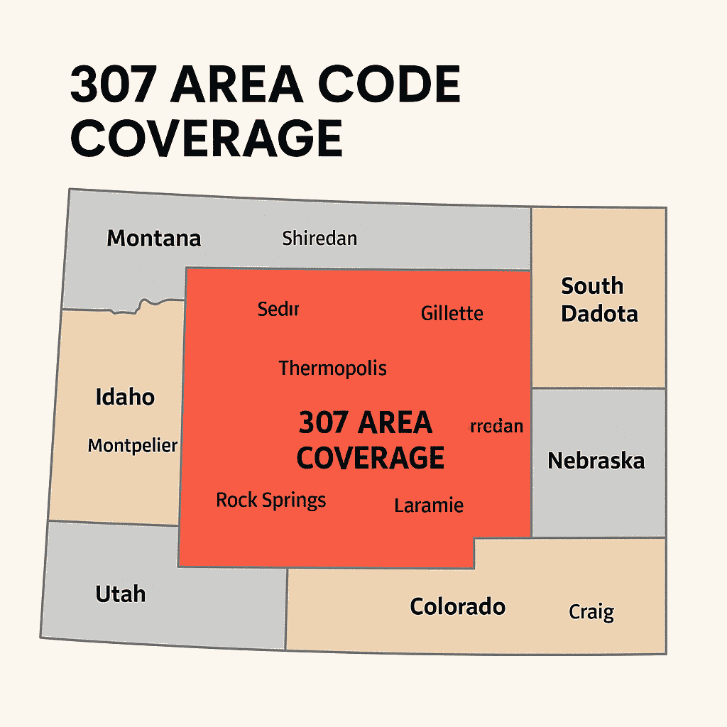 307 Area Code Coverage