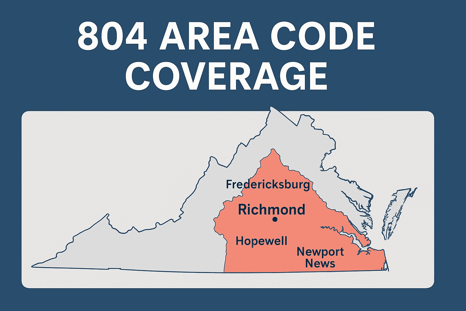 804 Area Code Coverage