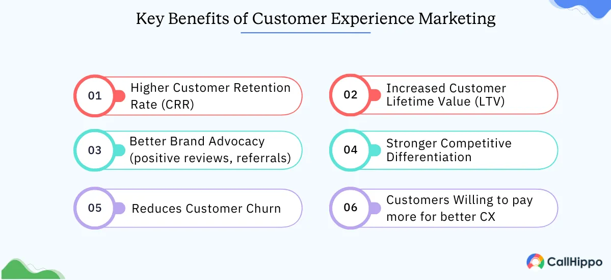 Key benefits of customer experience marketing
