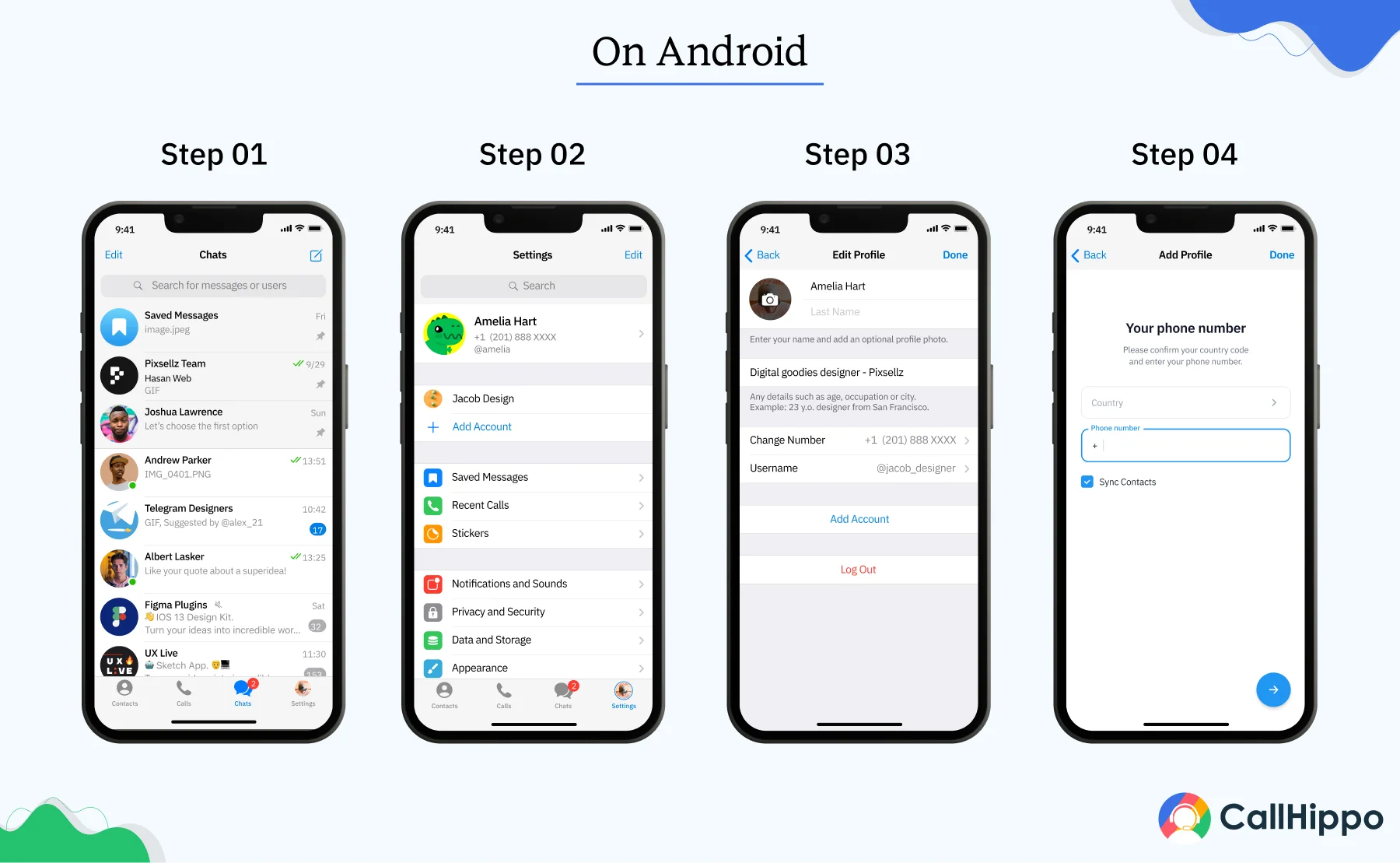 On Android