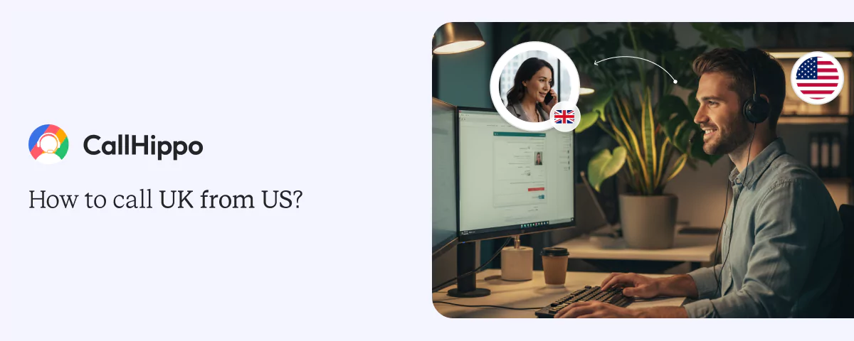 How to call UK from US