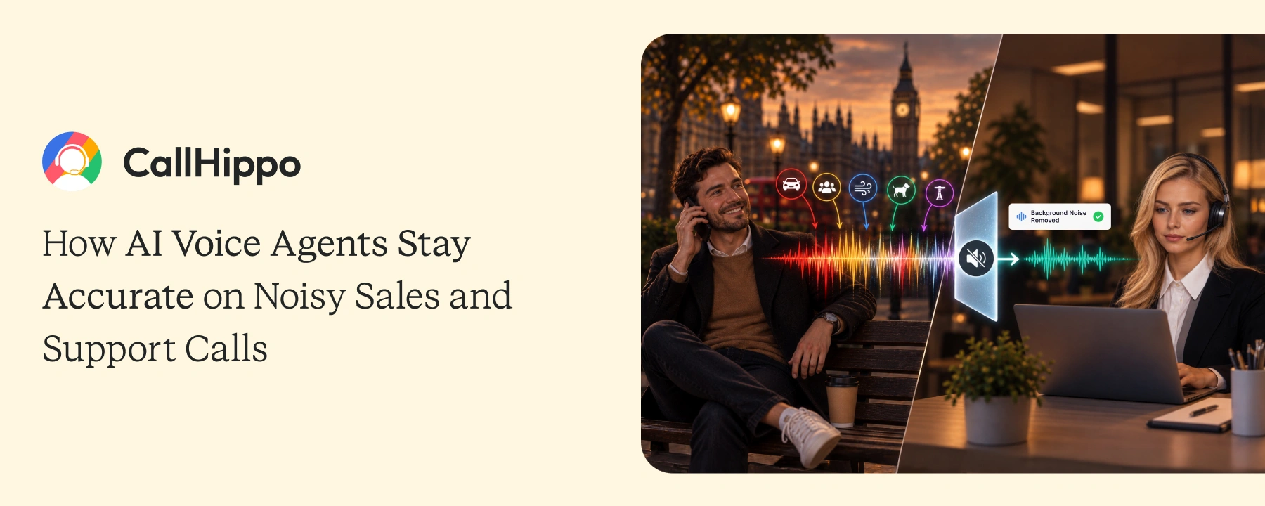 How AI Voice Agents Stay Accurate on Noisy Sales and Support Calls