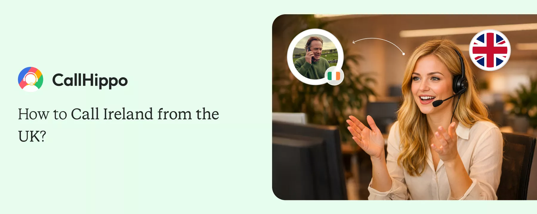 How to call ireland from uk?