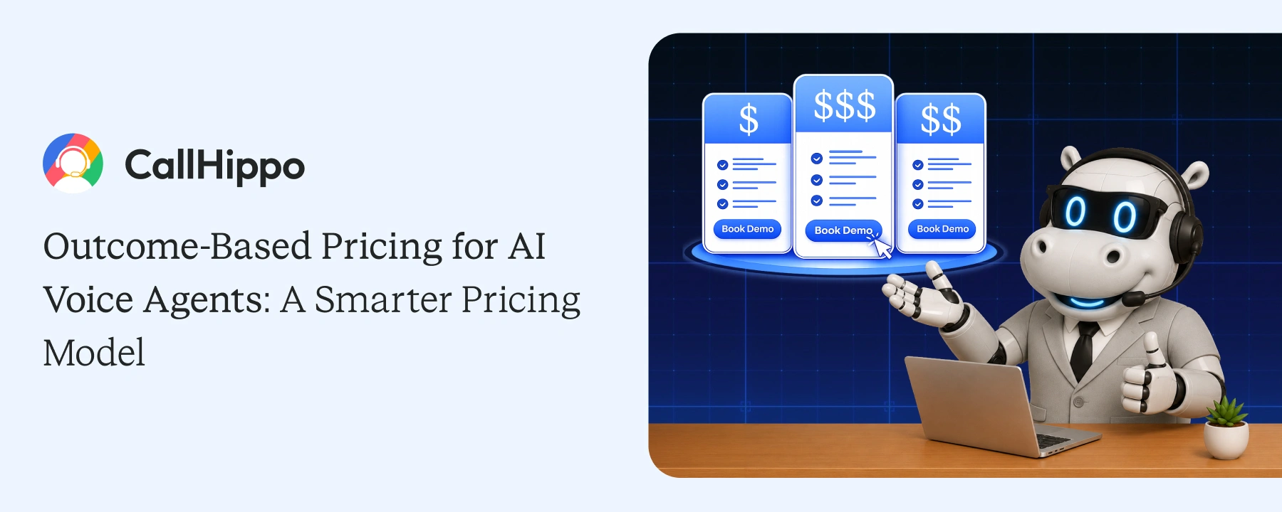 Outcome based pricing for ai voice agent