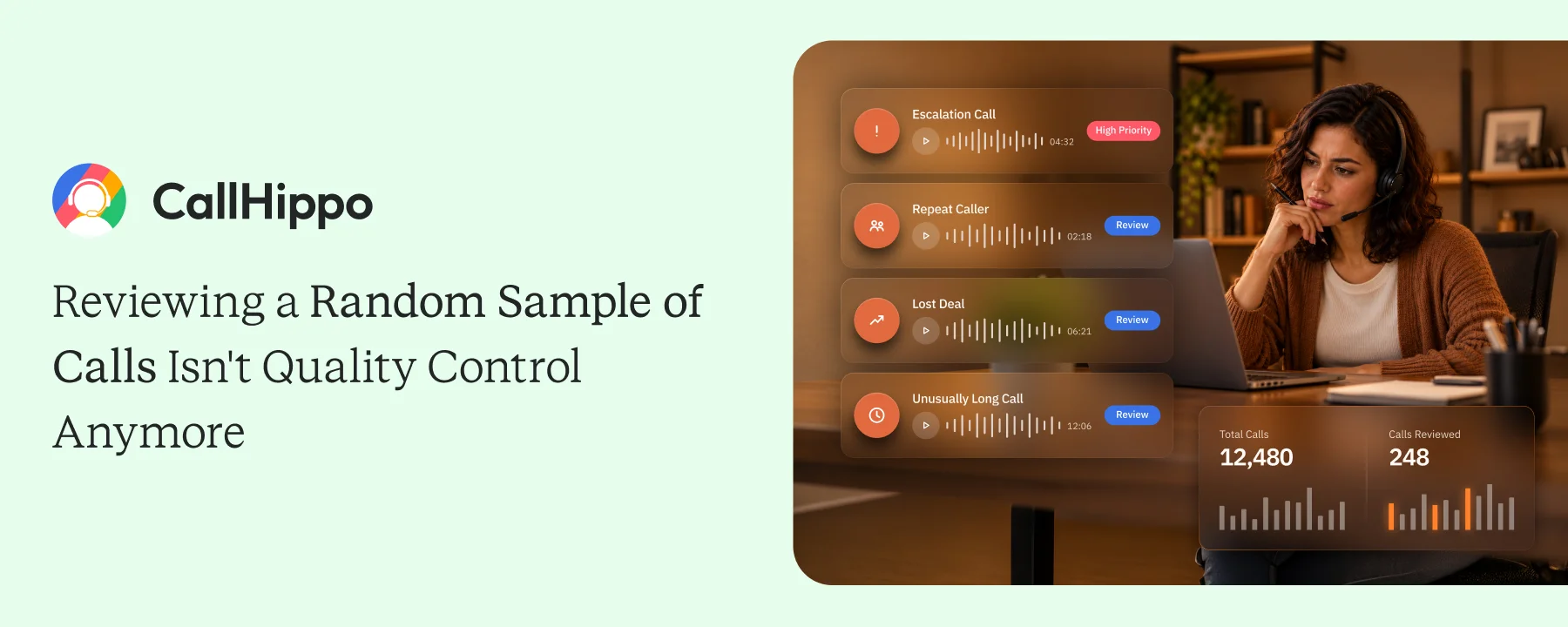 Reviewing Random Calls Isn’t Quality Control. Reviewing the Right Calls Is.