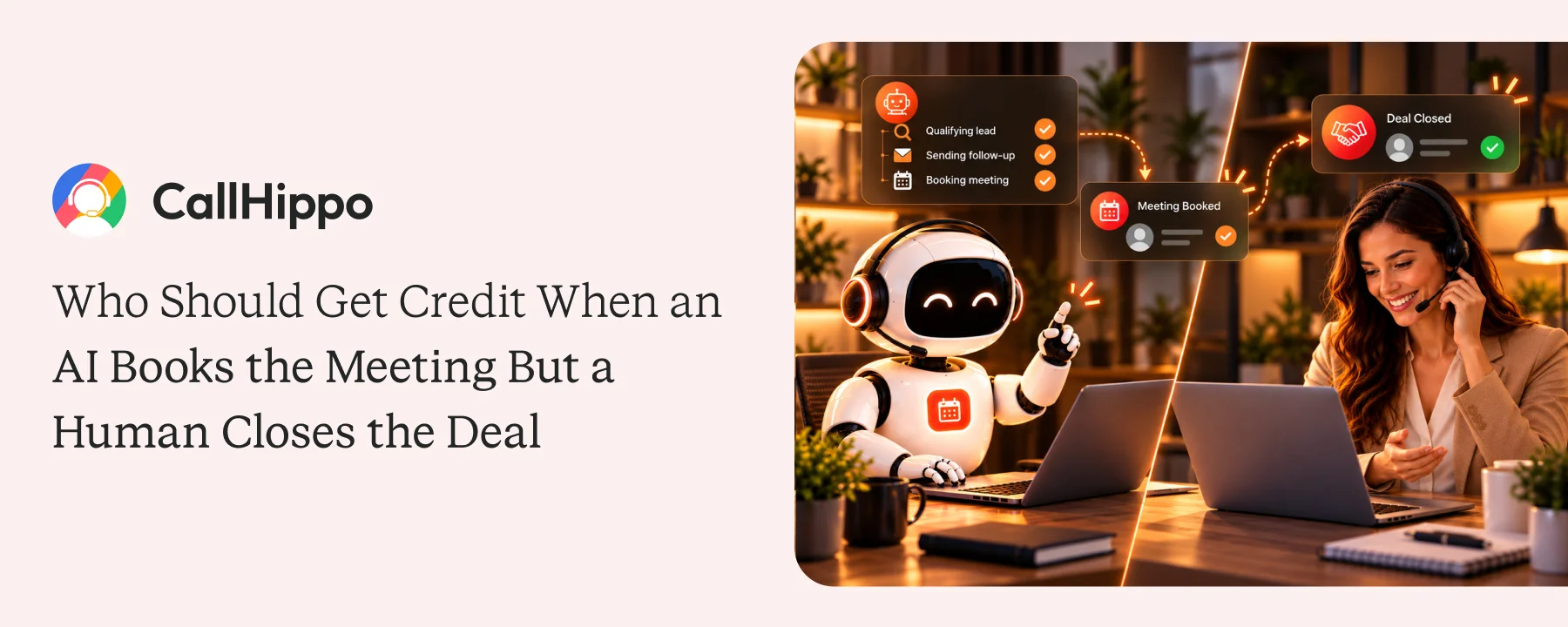 Who Should Get Credit When an AI Books the Meeting But a Human Closes the Deal Who Should Get Credit When an AI Books the Meeting But a Human Closes the Deal