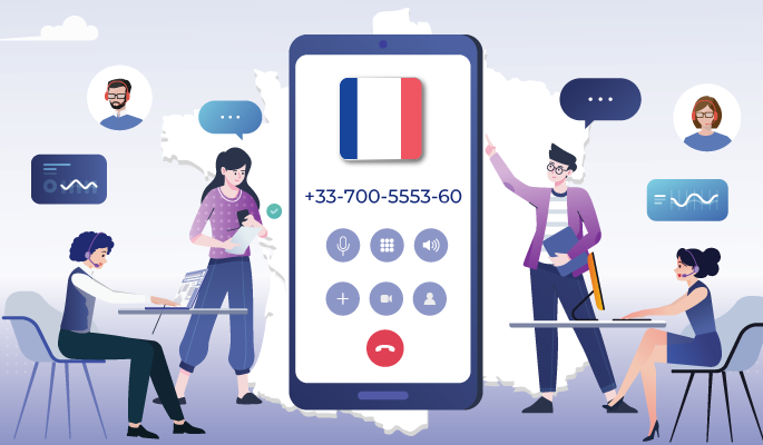 France Calling Codes and phone number format