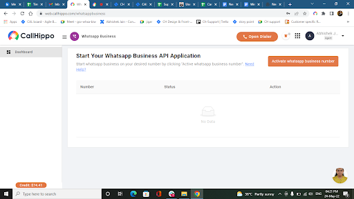 Whatsapp Business API Application