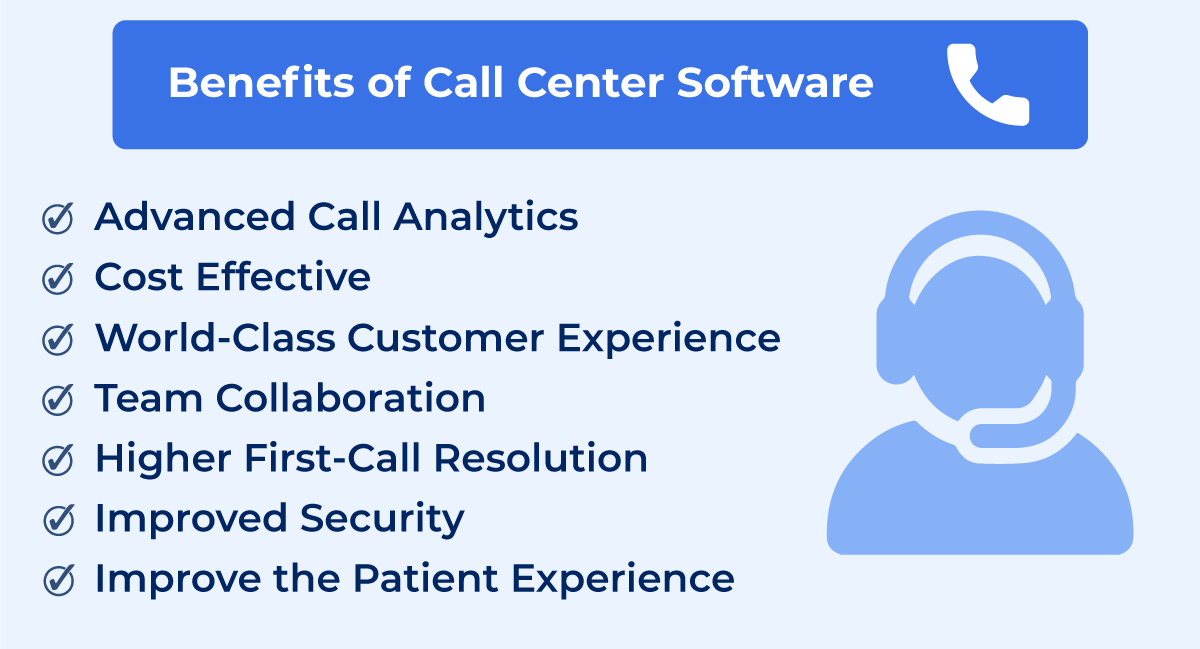 Benefits of call center software