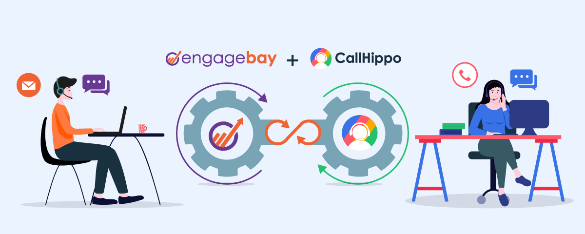 CallHippo Integration with EngageBay