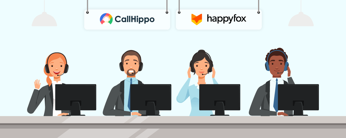CallHippo integration with HappyFox 