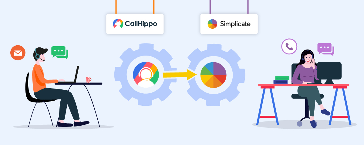 callhippo integration with Simplicate