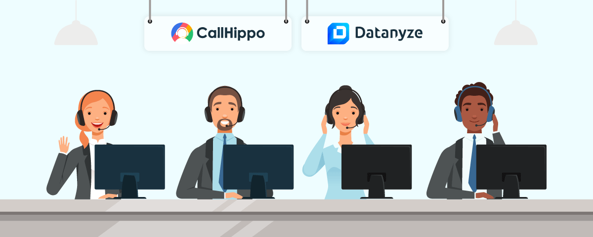 CallHippo integration with Datanyze