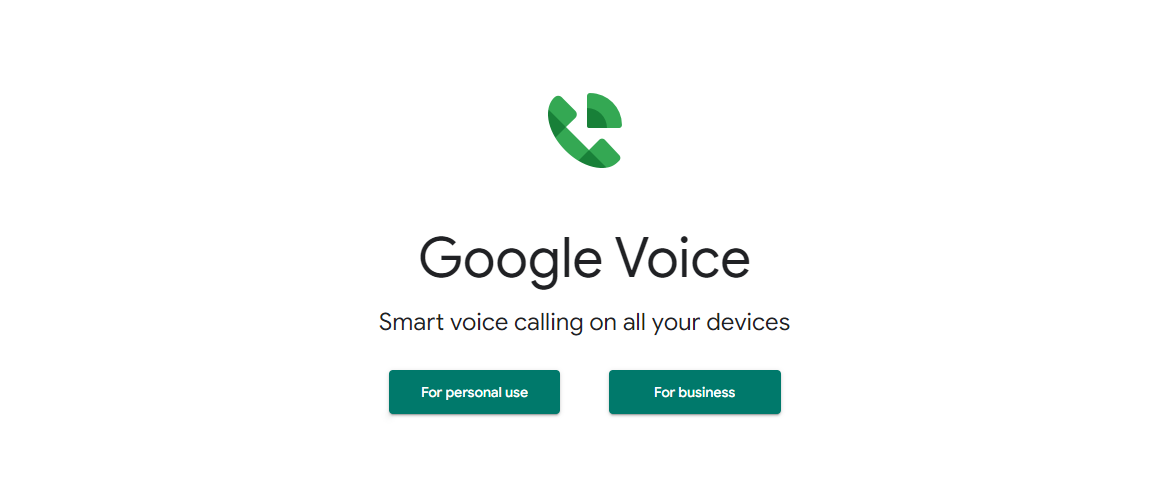googlevoice dashboard