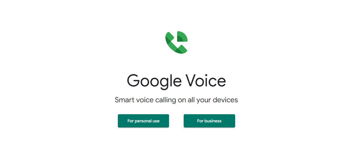 googlevoice dashboard