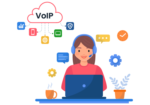 advantages of using voip