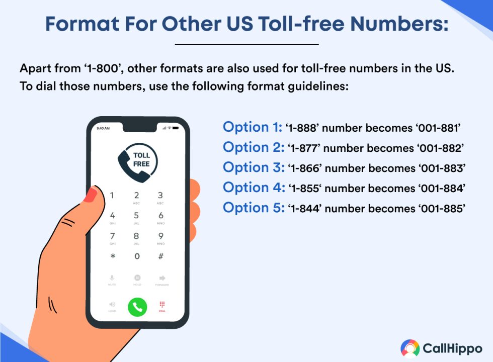 how to call a toll free number from mexico