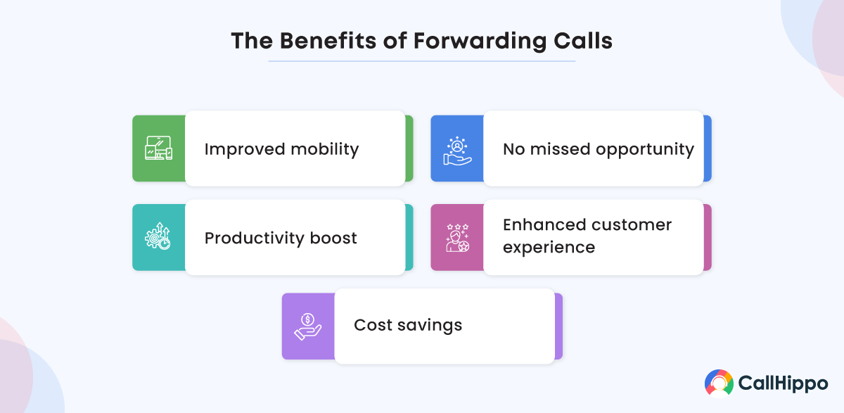 The Benefits of Forwarding Calls