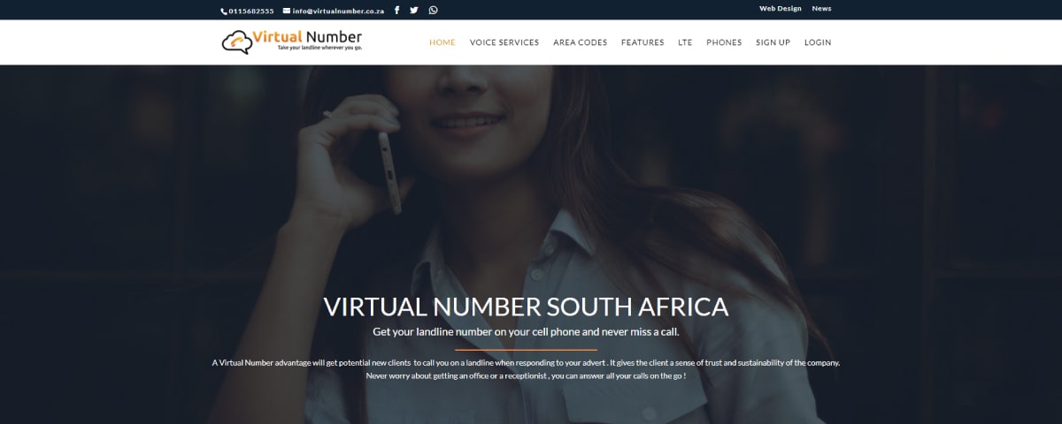Virtualnumber Virtual Phone Number Providers in South Africa