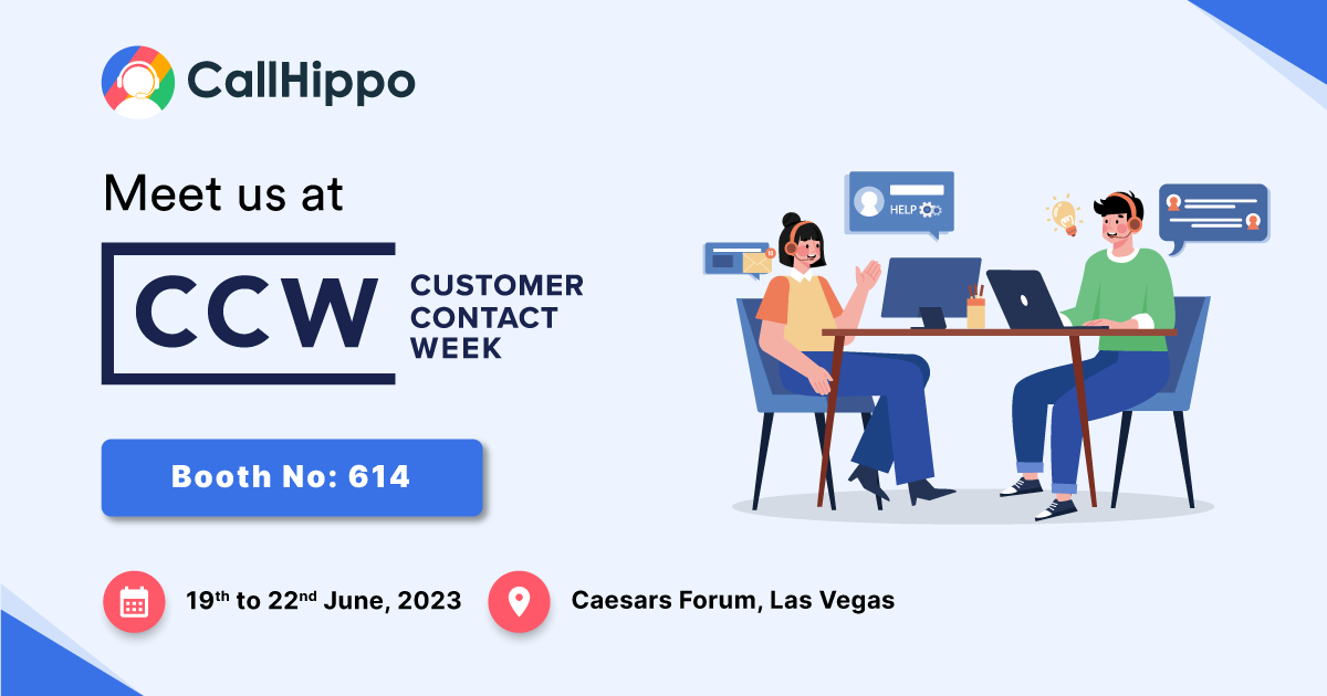 meet callhippo at Customer Contact Week