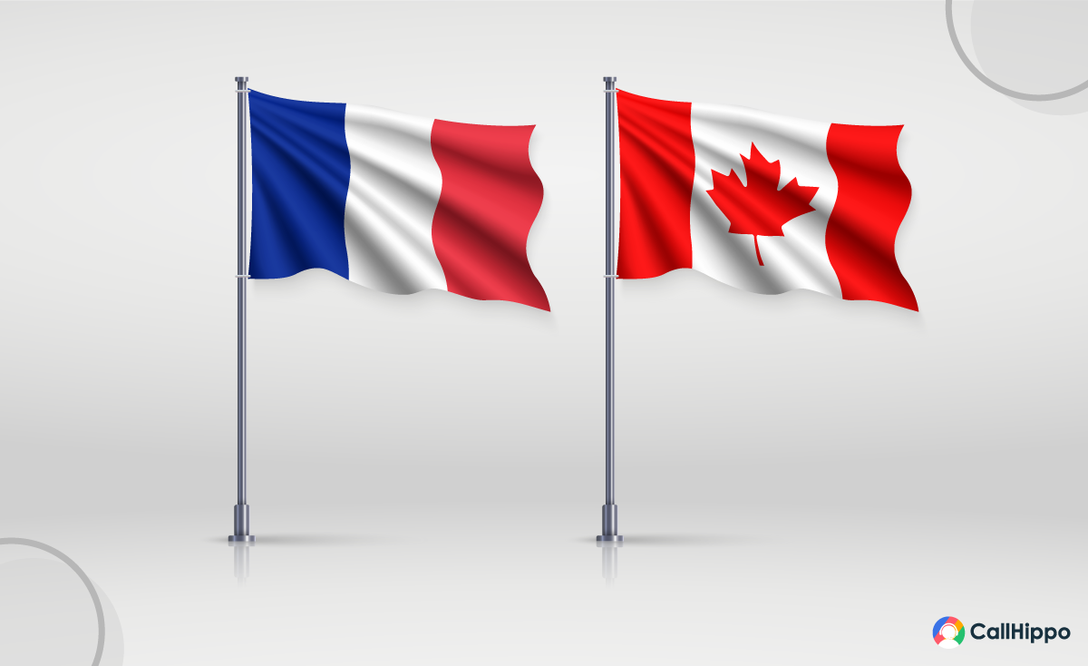 How to call France from Canada