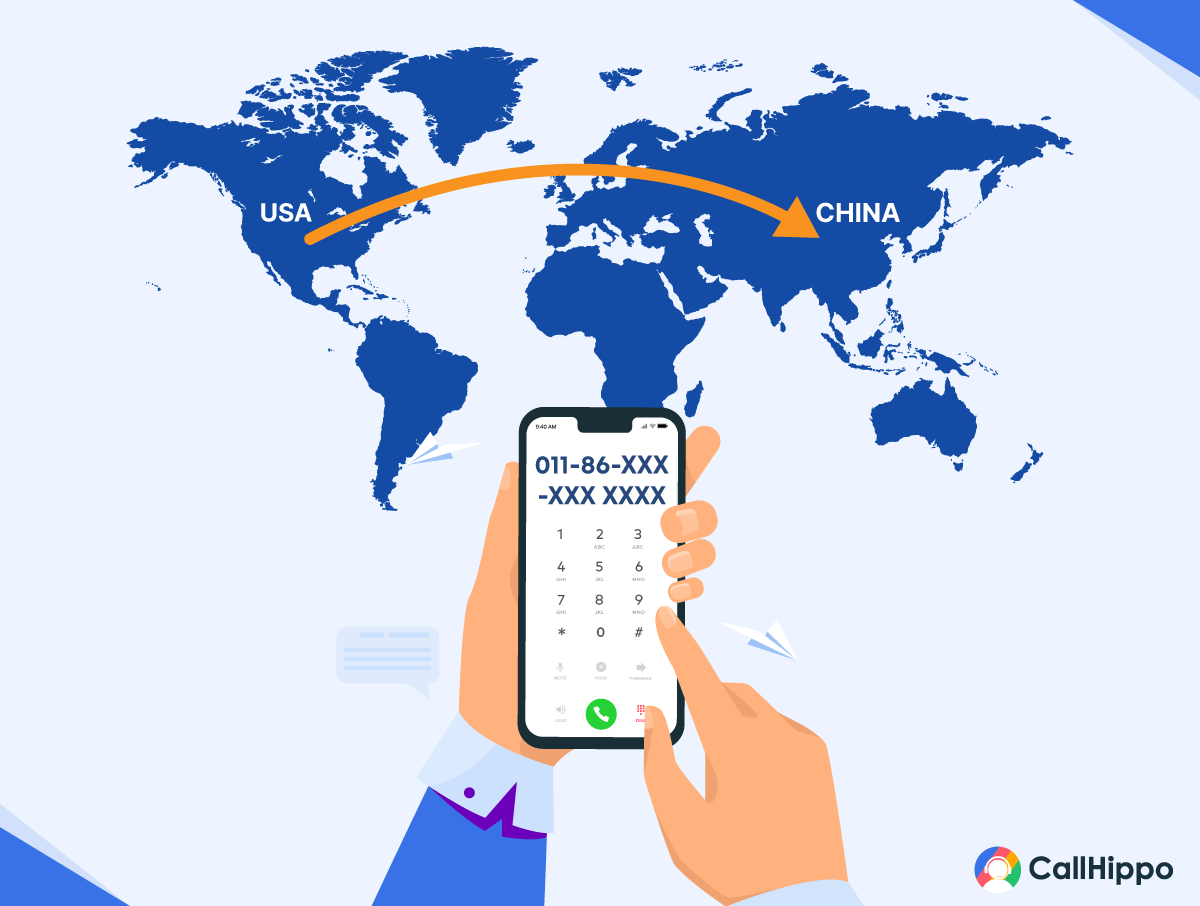 How to dial China mobile number from the US