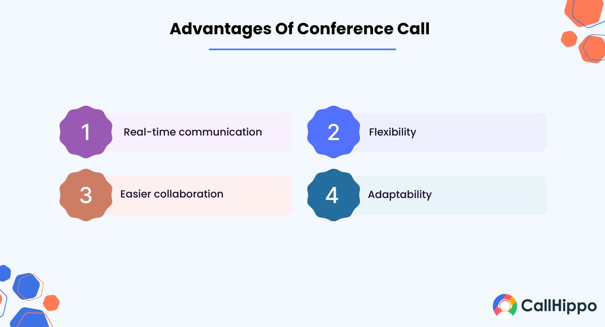 benefits of conference call