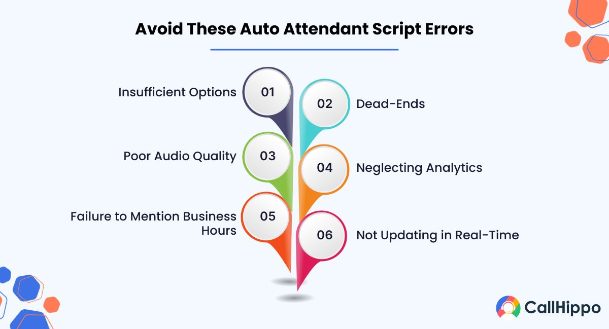 Mistakes to Avoid in Auto Attendant Scripts