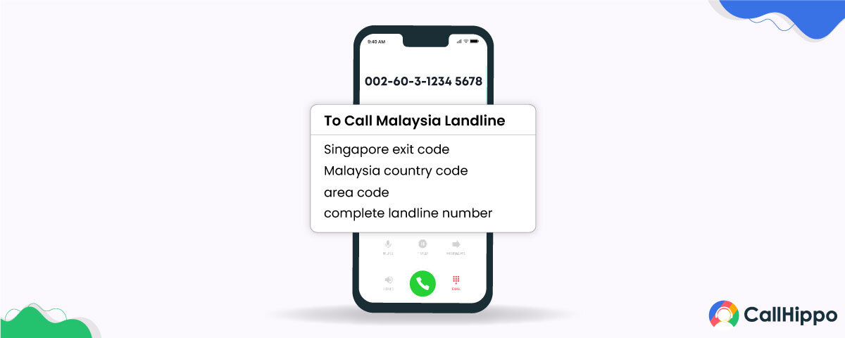To Call Malaysia Landline
