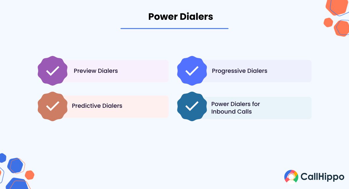 Types of Power Dialers