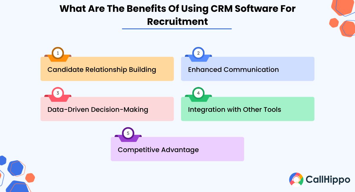 Benefits of using CRM software for recruitment