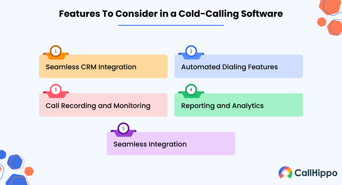 Features To Look For in a Cold-Calling Software