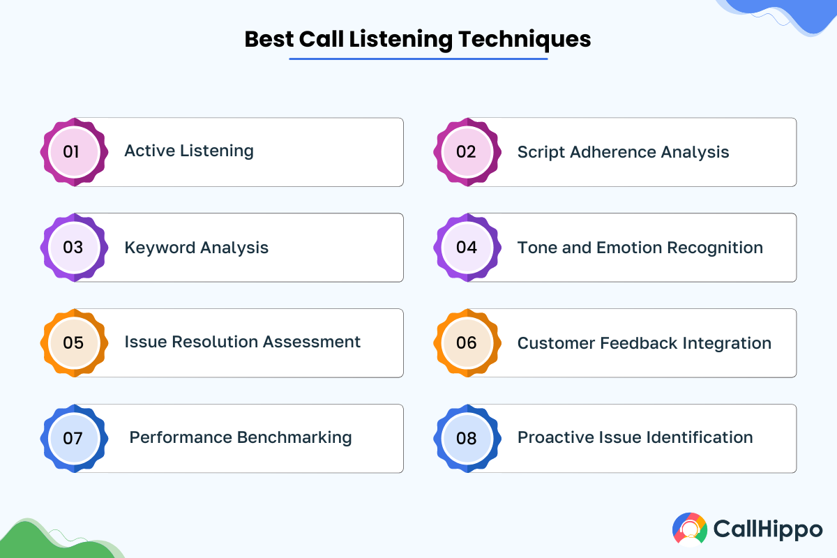 Best call listening techniques