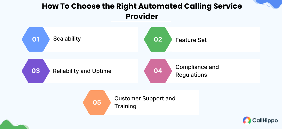 how to choose the right automated calling service provider