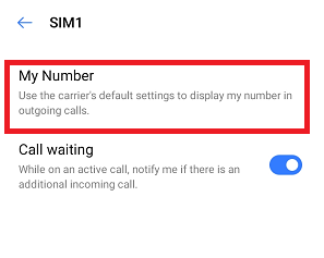 How to Make a Private Call on android step 4