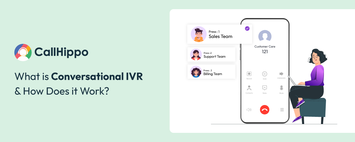 What is conversational IVR and how does it work