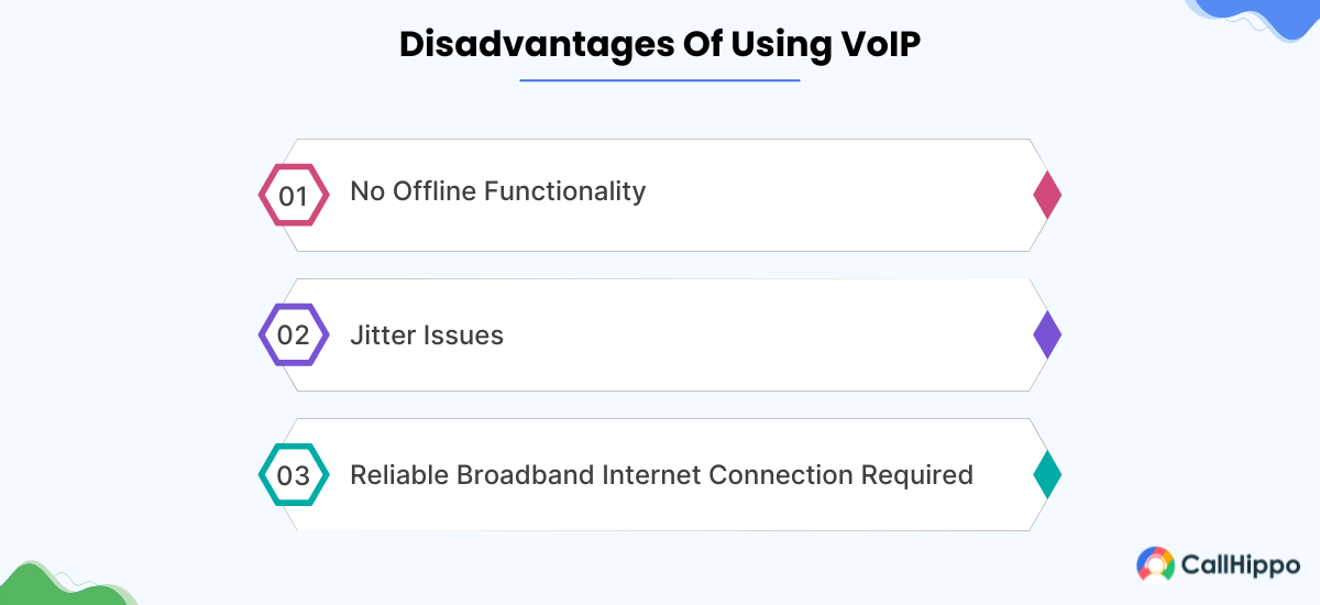 Disadvantages Of Using VoIP