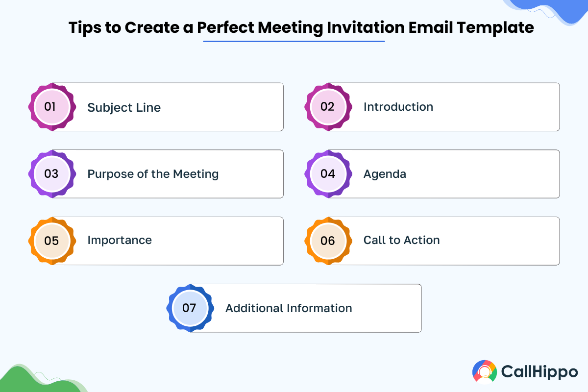 Tips to create a perfect meeting invite template