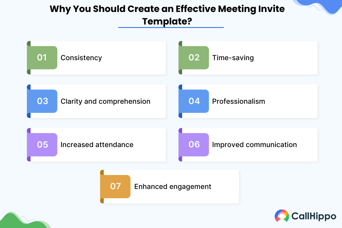 Reasons to create and effective meeting invite email template