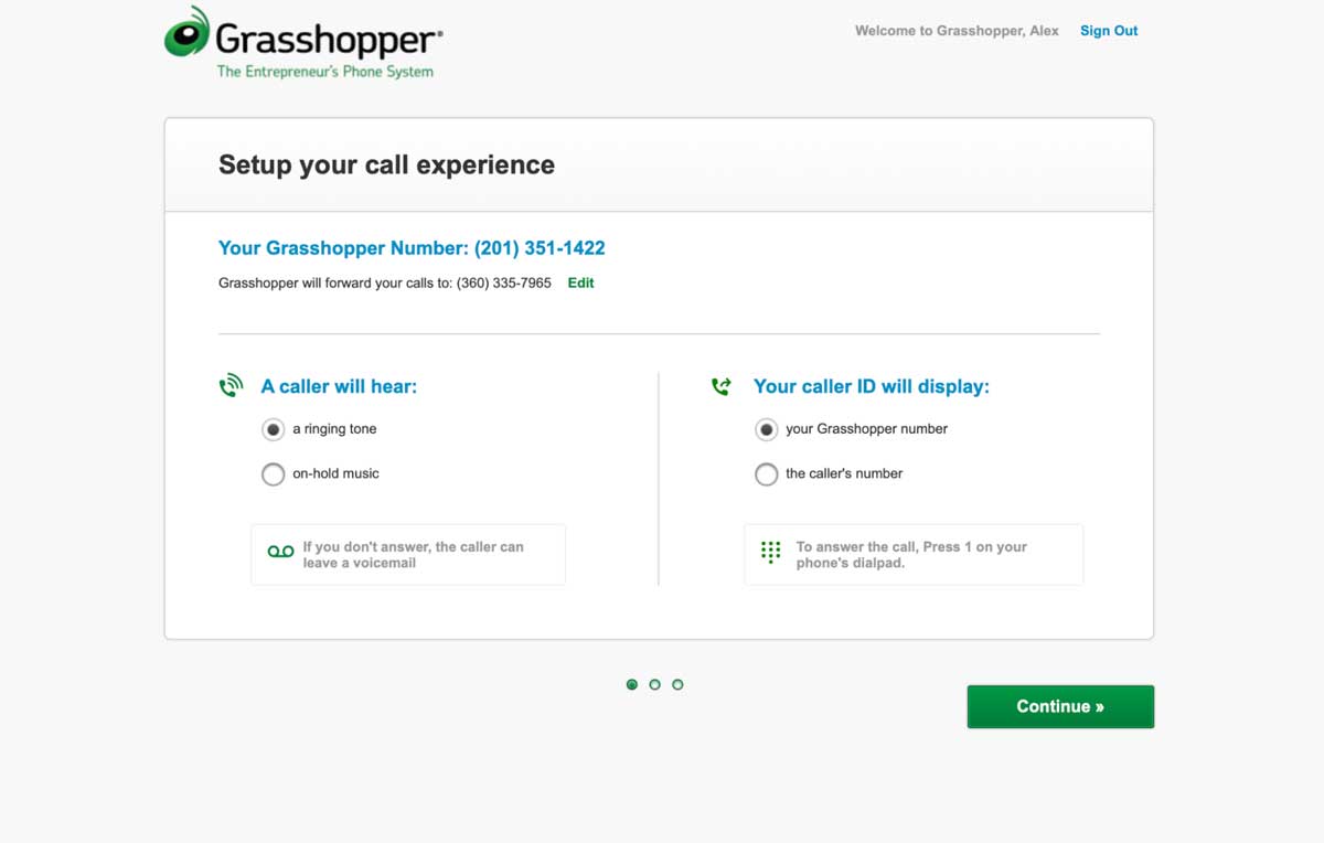 grasshopper latest dashboard