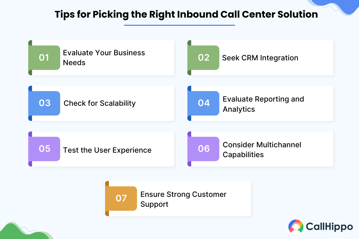 how to select the right inbound call center solution