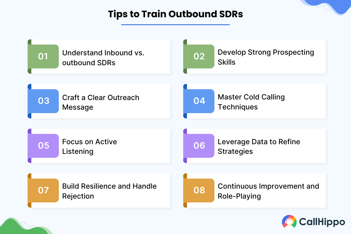 Tips to Train Outbound SDRs