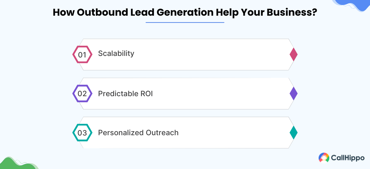 benefits of outbound lead generation