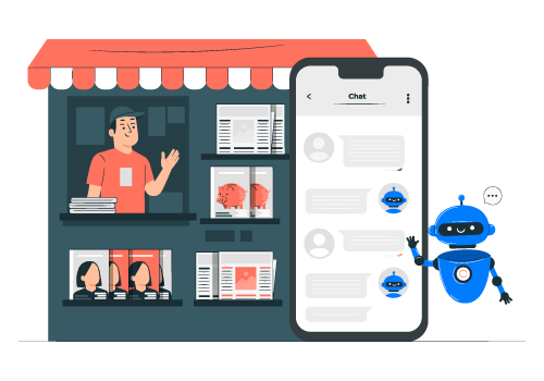 Conversational-AI-in-Retail-Use-CasesBenefits-Way-Ahead-vector-