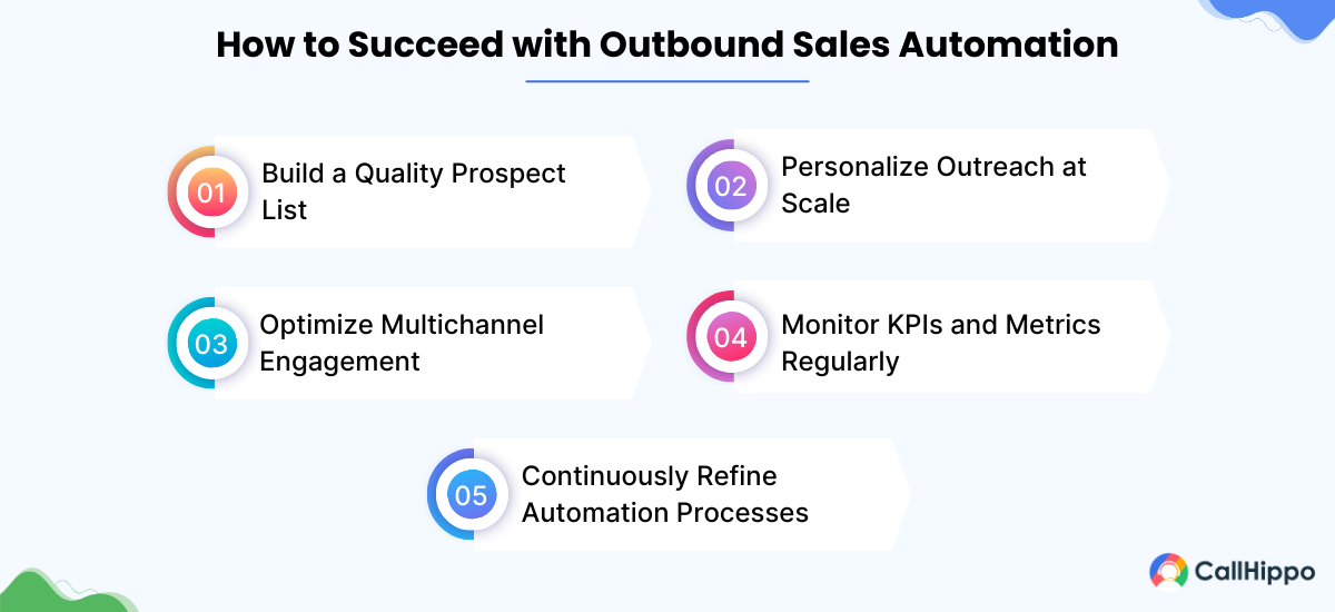 tips for successful outbound sales automation