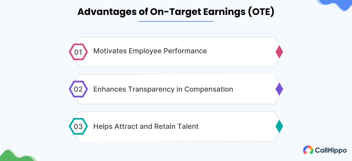 Benefits of on target earnings