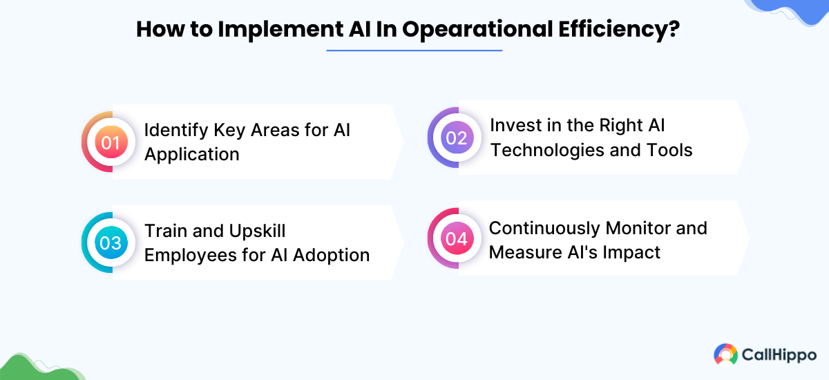 how to implement AI in operational efficiency