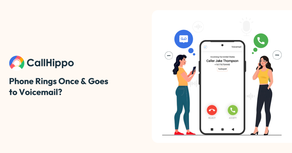 Phone Rings Once and Goes to Voicemail?