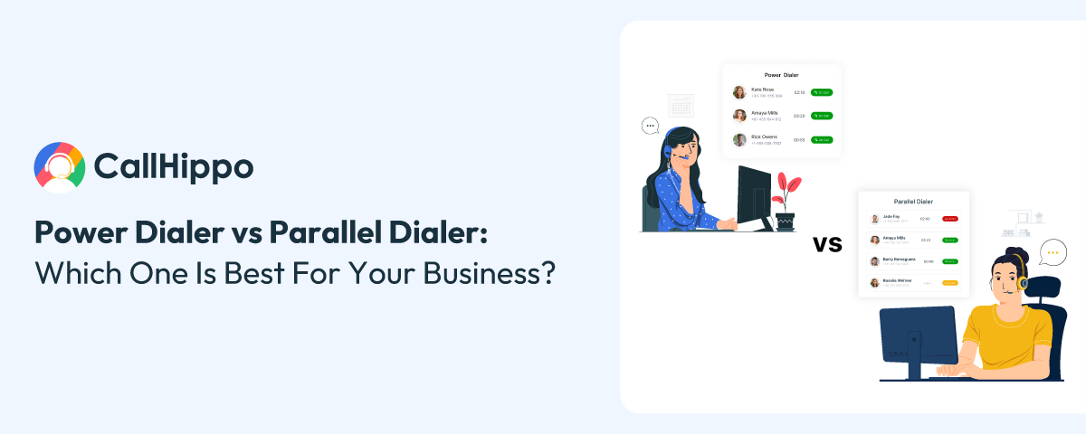 Power dialer vs. parallel dialer