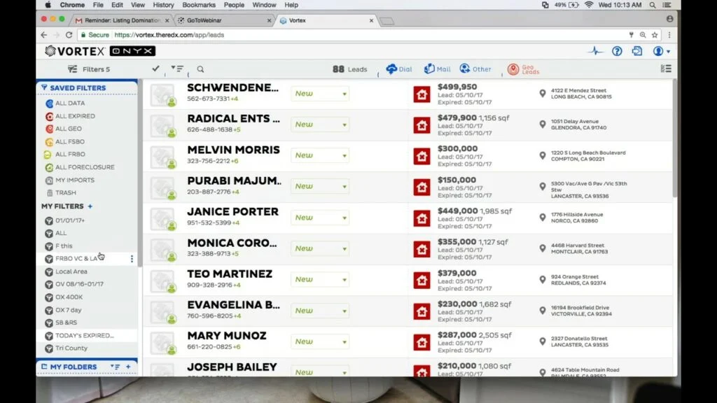 Redx dashboard